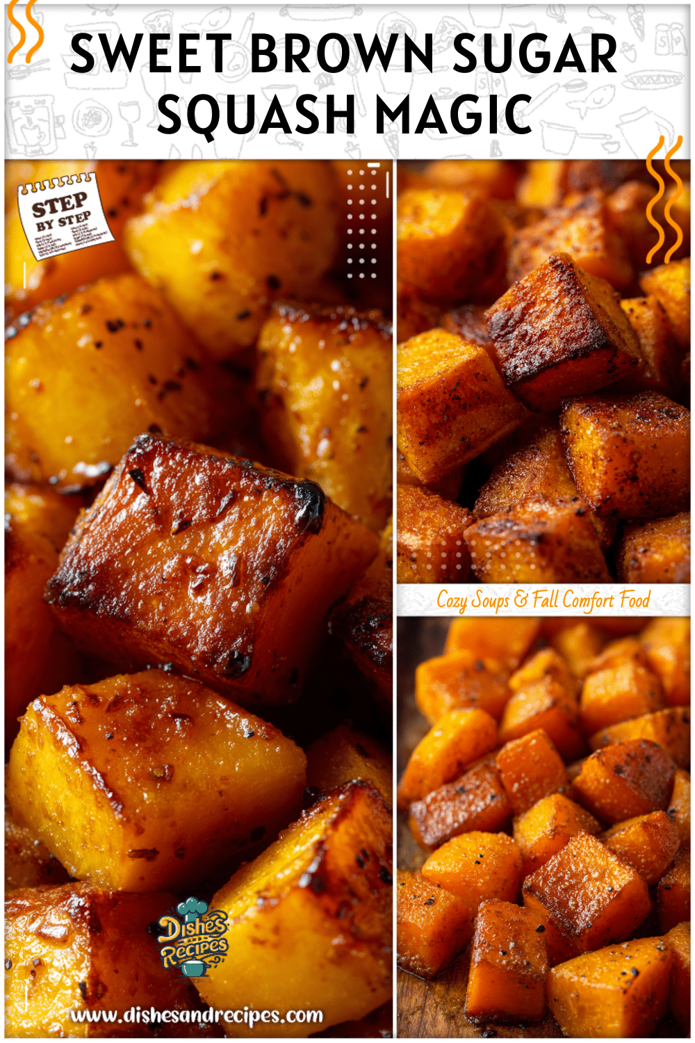 Brown Sugar Roasted Butternut Squash: Cozy Oven Side Dish 2 Brown Sugar Roasted Butternut Squash Cozy Oven Side Dish
