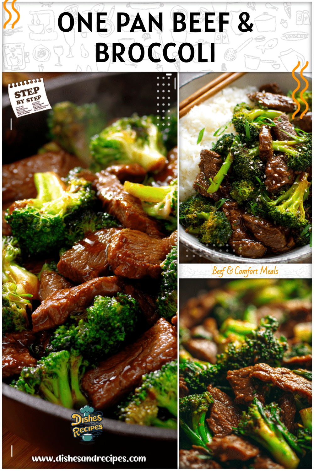 Chinese Beef and Broccoli (One Pan Dinner Ready Fast) 2 Chinese Beef and Broccoli One Pan Dinner
