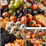 Classic Halloween Party Ideas With Spooky Snack Boards 5 Classic spooky food board filled with themed Halloween ideas snacks and finger foods for kids