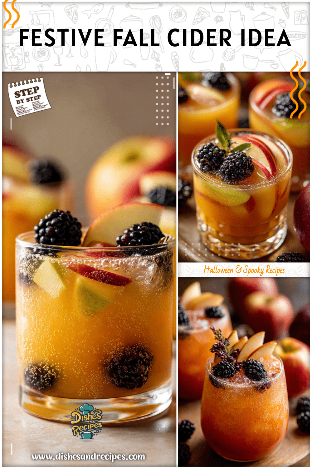 Cute Fall Poisoned Apple Cider Cocktail Idea 2 Cute Fall Poisoned Apple Cider Cocktail Idea PNG