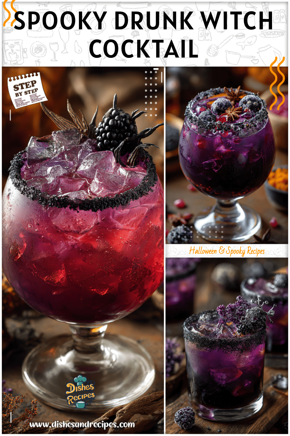 Drunk Witch: Spooky Halloween Cocktails to Try 2 Drunk Witch Spooky Halloween Cocktail