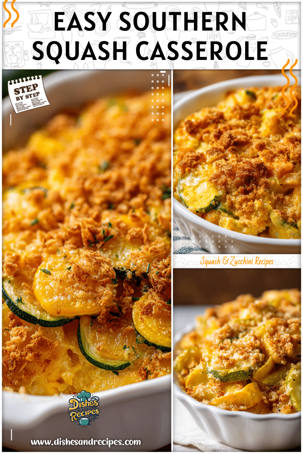Easy Southern Squash Casserole Recipe for Summer Nights 2 Easy Southern Squash Casserole Recipe for Summer Nights