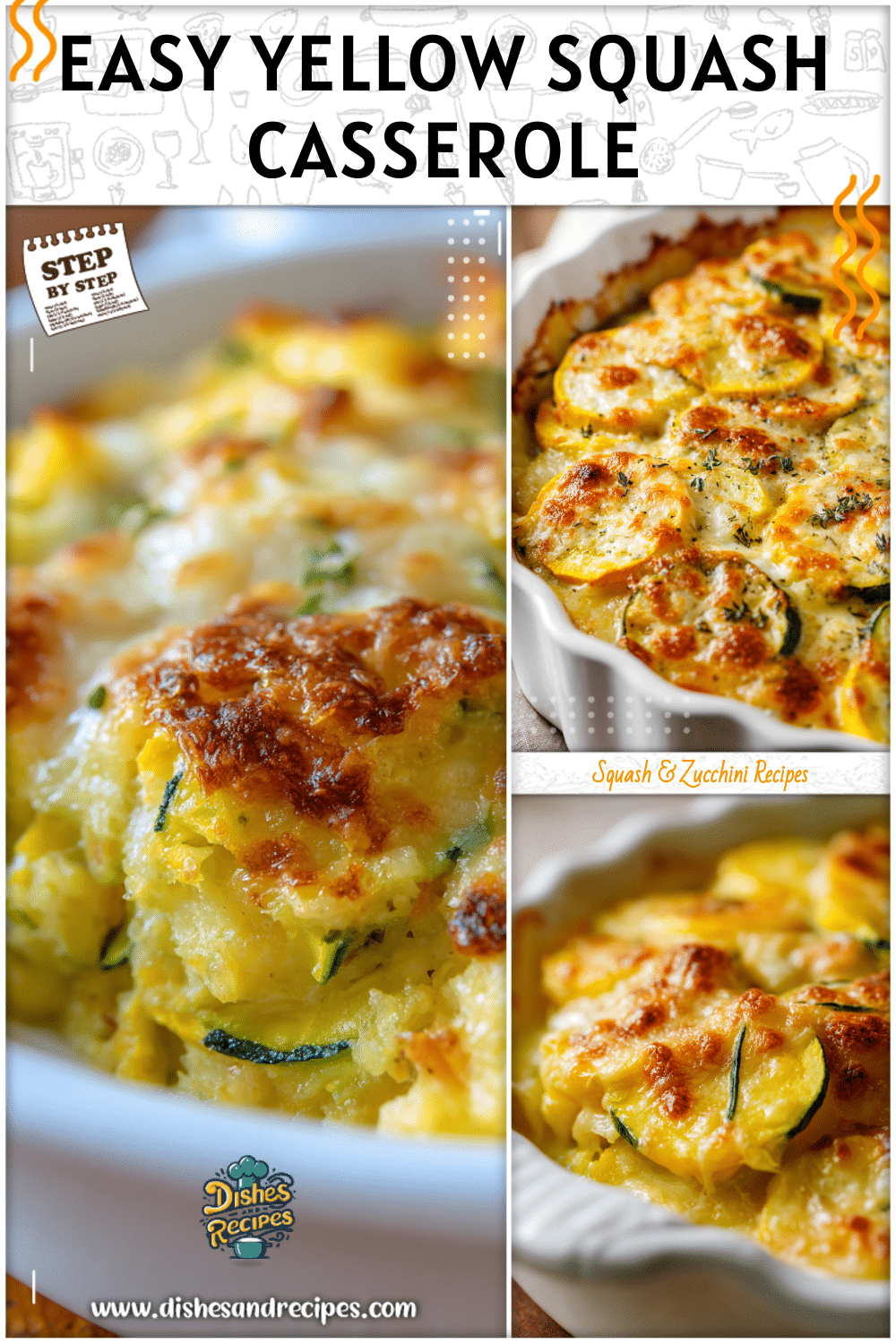 Easy Yellow Squash Casserole Recipe for Family Dinners 2 Easy Yellow Squash Casserole Recipe for Family Dinners