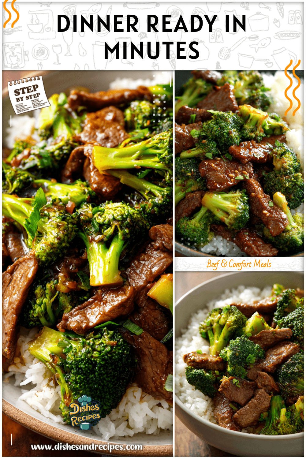 Fast Dinner Recipe: Beef & Broccoli 2 Fast Dinner Recipe Beef and Broccoli