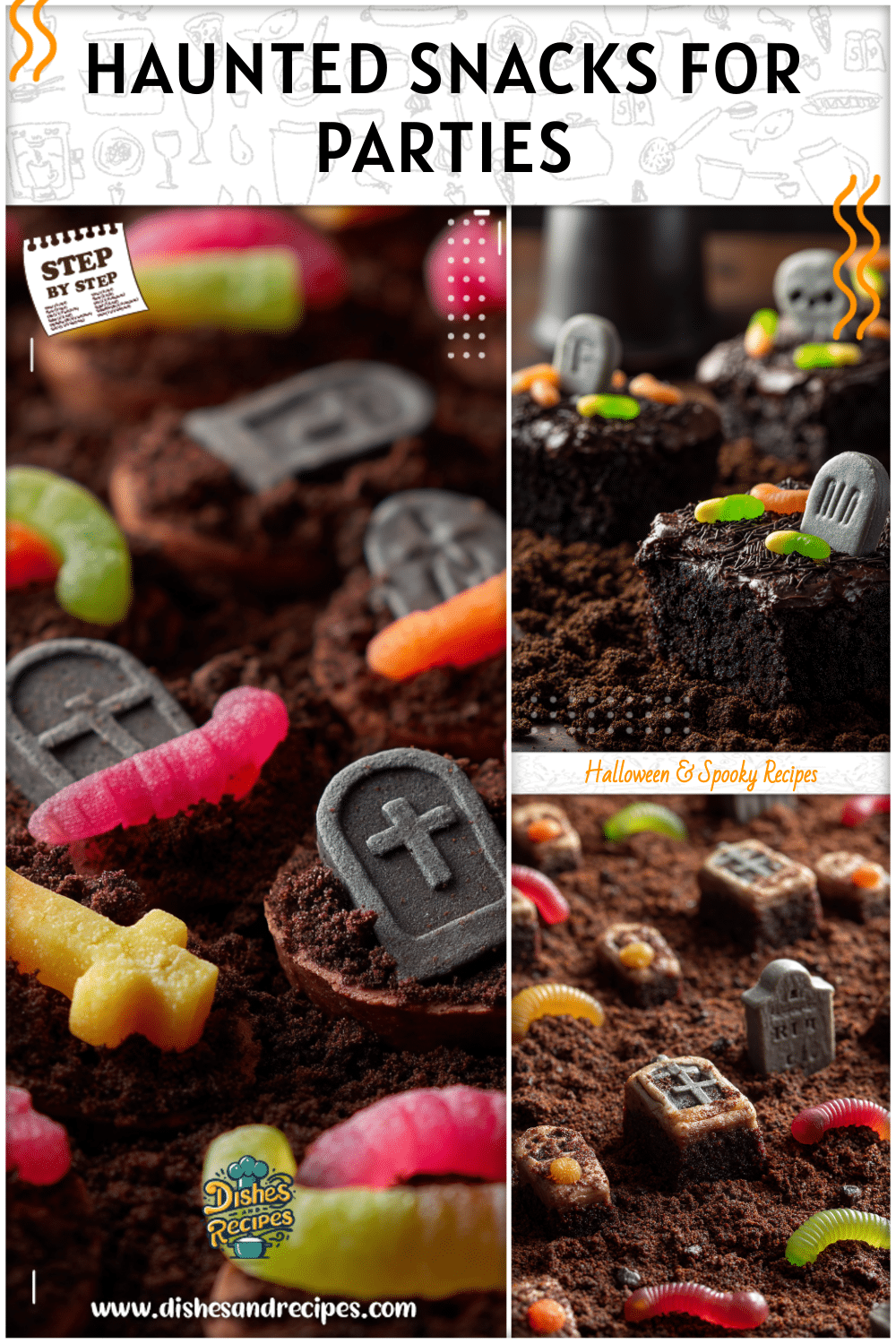 Graveyard & Haunted-Themed Snacks for Halloween Parties 2 Graveyard Themed Halloween Party Snacks