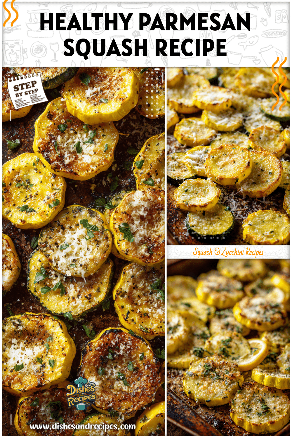 Healthy Roasted Yellow Squash Recipes With Parmesan 2 Healthy Roasted Yellow Squash Recipes With Parmesan