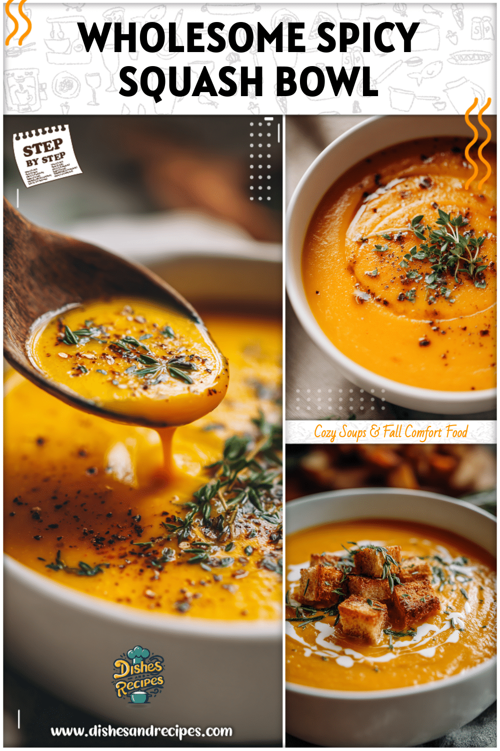 Healthy Squash Soup: Spicy Fall Comfort Bowl 2 Healthy Squash Soup Spicy Fall Comfort Bowl