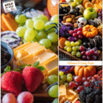Make a Halloween Healthy Charcuterie Board This Season 5 A colorful Halloween Healthy Charcuterie Board filled with fruits, veggies, and spooky accents.