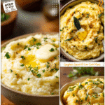 Mashed Spaghetti Squash Recipes Made Simple 5 Creamy mashed spaghetti squash served in a bowl with fresh herbs and butter