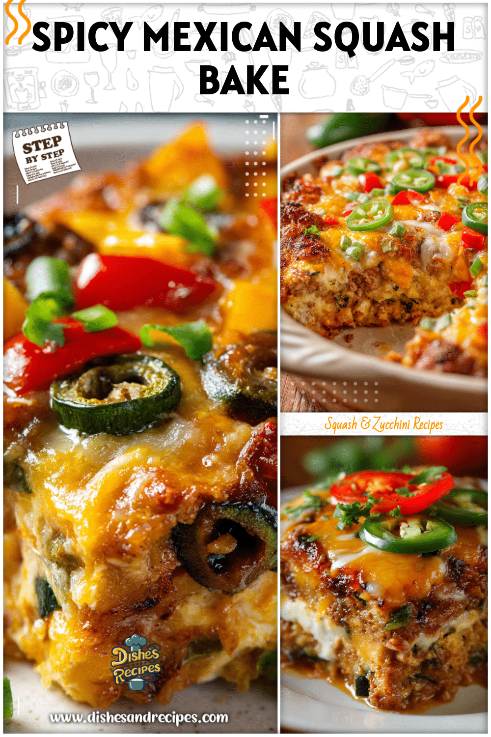 Mexican Squash Casserole with a Southern Twist 2 Mexican Squash Casserole with a Southern Twist
