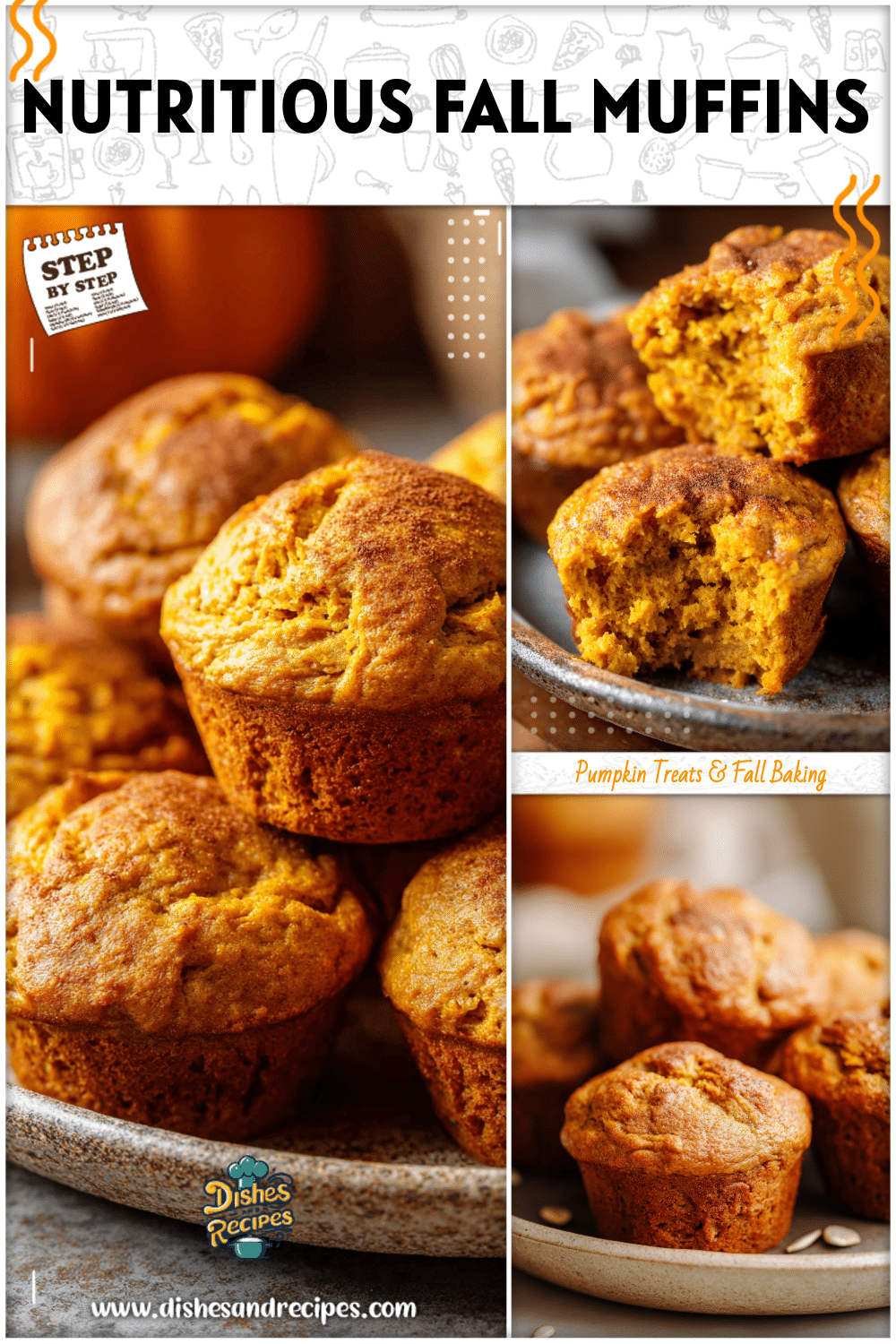 Pumpkin Muffins Made With Greek Yogurt 2 Pumpkin Muffins Made With Greek Yogurt