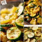 Quick Parmesan Zucchini and Squash Skillet 5 Golden zucchini and squash slices sautéed with parmesan for a rustic side dish.