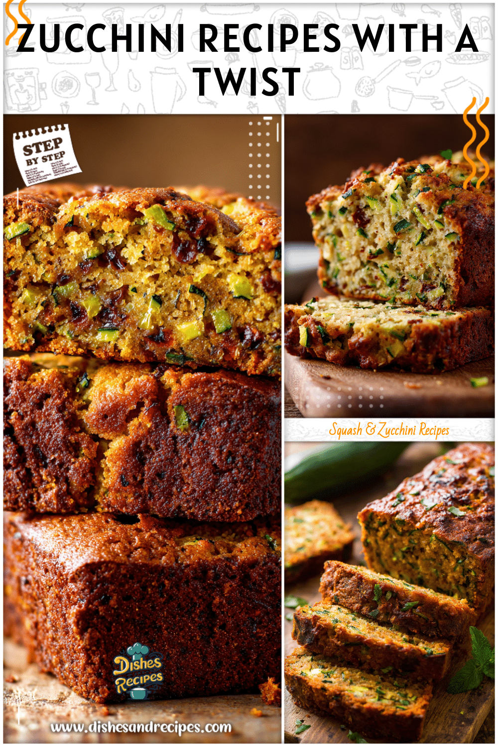 Savory & Sweet Zucchini Recipes Inspired by Indian Flavors 2 Savory & Sweet Zucchini Recipes Inspired by Indian Flavors