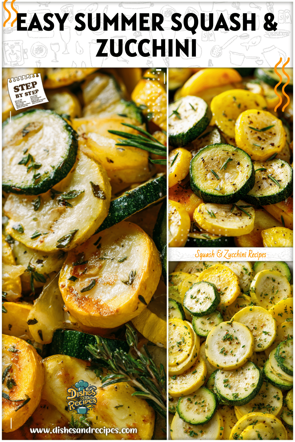 Simple Summer Squash and Zucchini Medley 2 Simple Summer Squash and Zucchini Medley