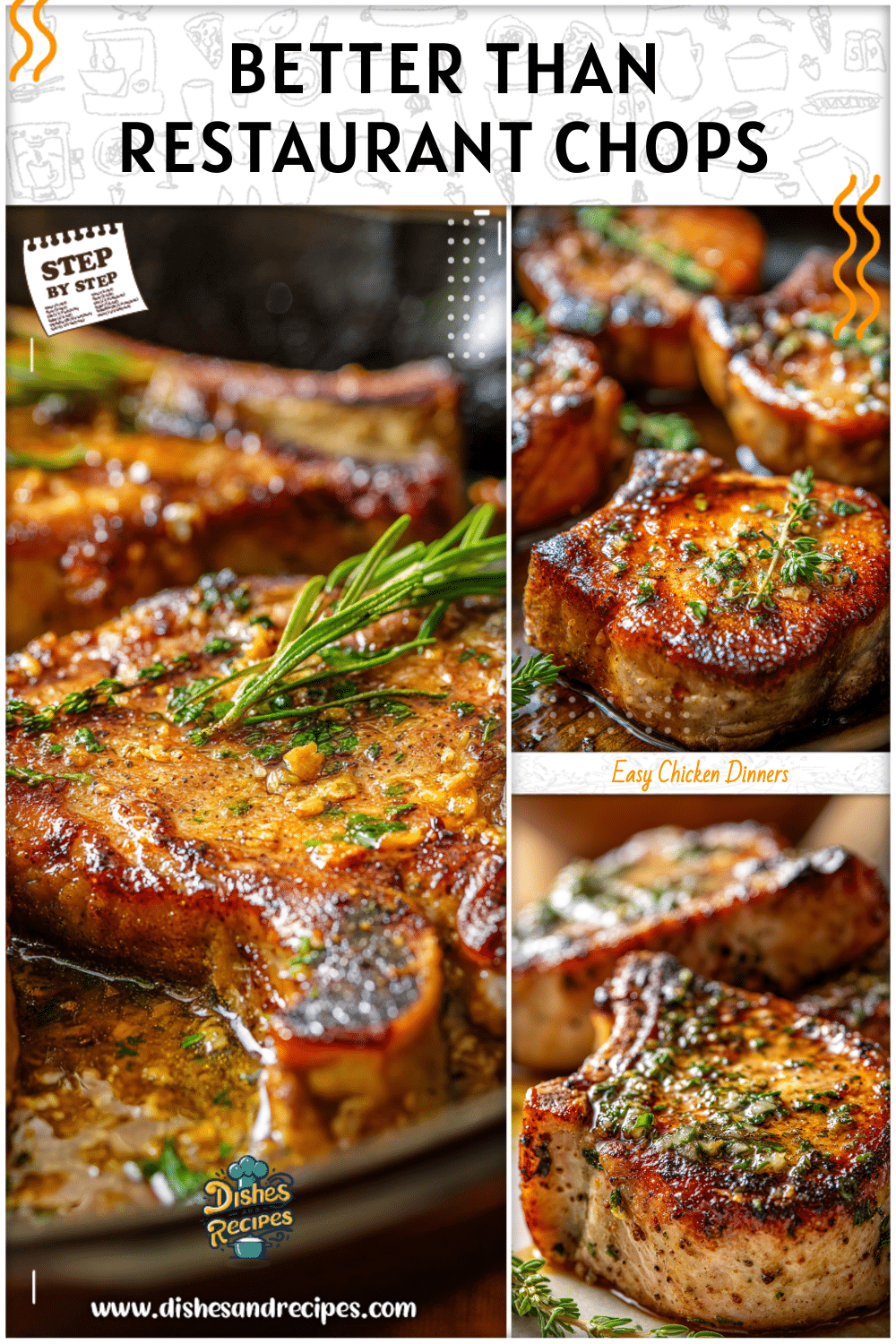 Skillet Garlic Butter Pork Chops (Better Than Restaurant) 2 Skillet Garlic Butter Pork Chops (Better Than Restaurant)