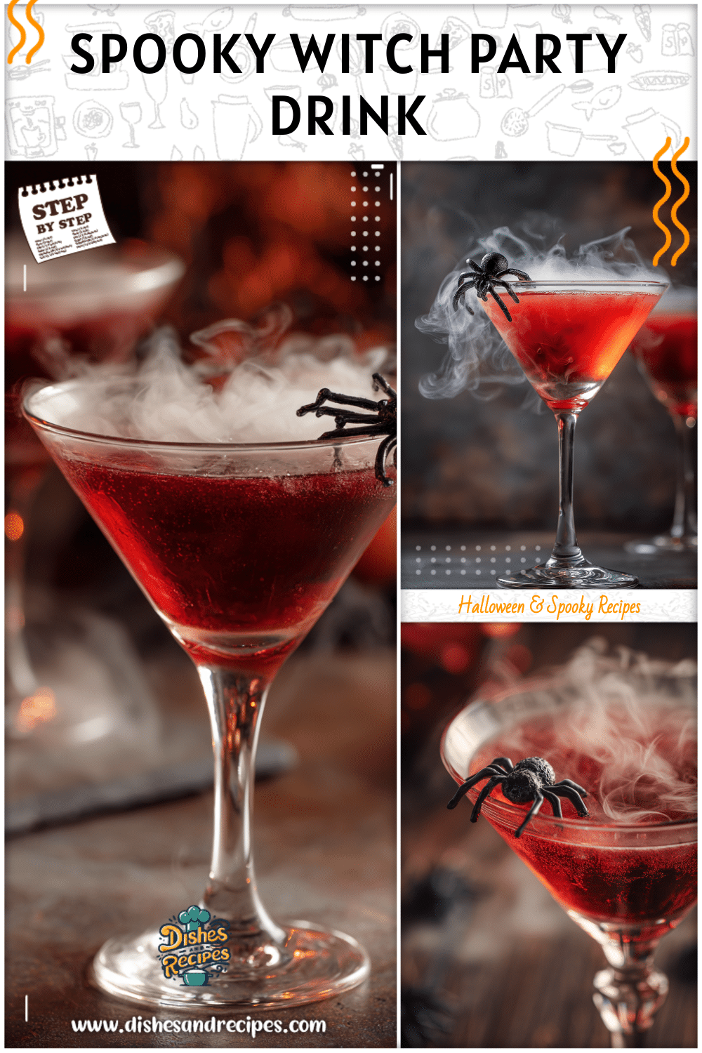 Spooky Adult Drinks: The Drunk Witch Cocktail 4 Spooky Adult Drinks - The Drunk Witch Cocktail