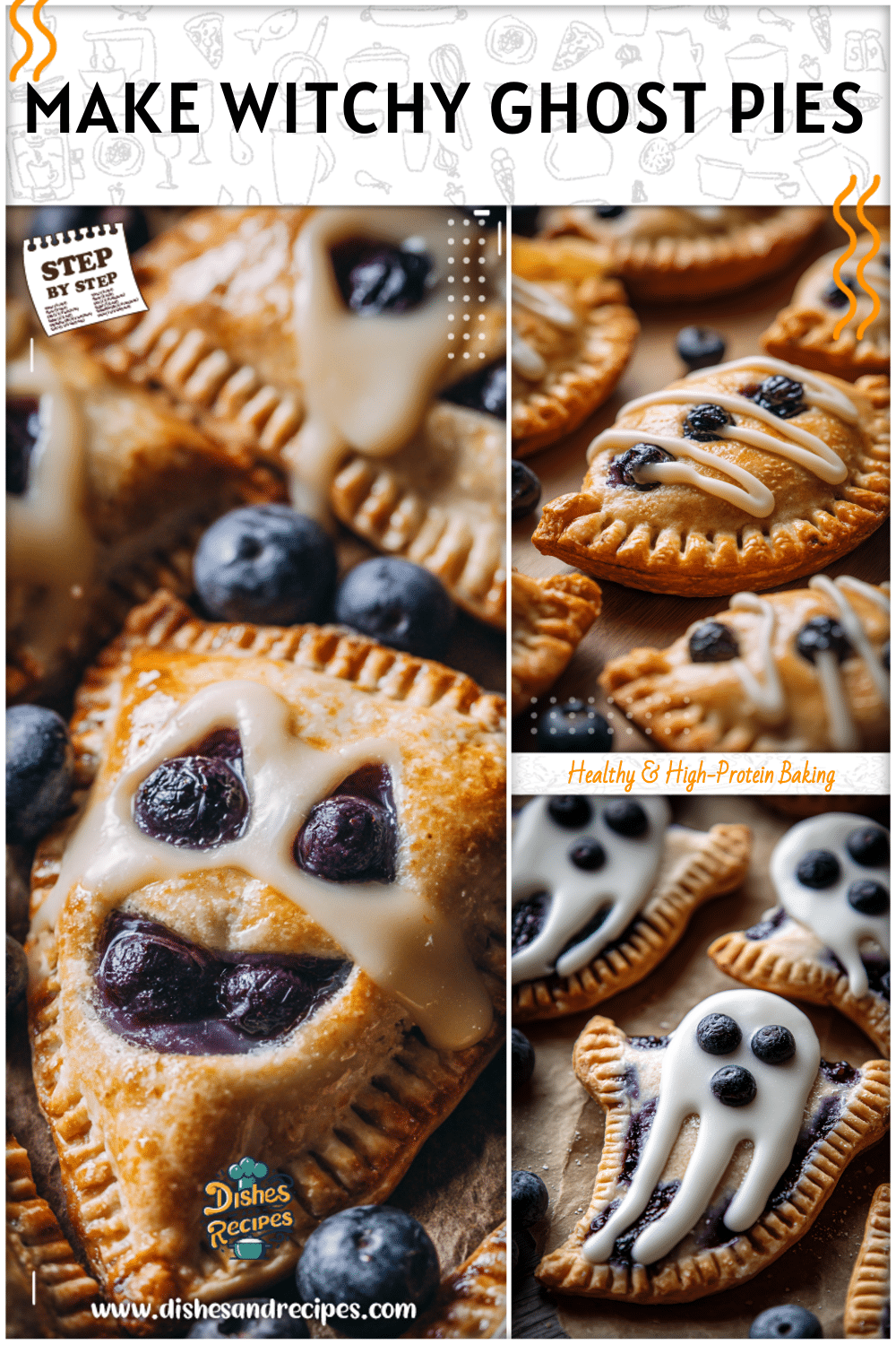 Spooky Blueberry Ghost Pies: A Vegan Fall Recipe 2 Spooky Blueberry Ghost Pies: A Vegan Fall Recipe