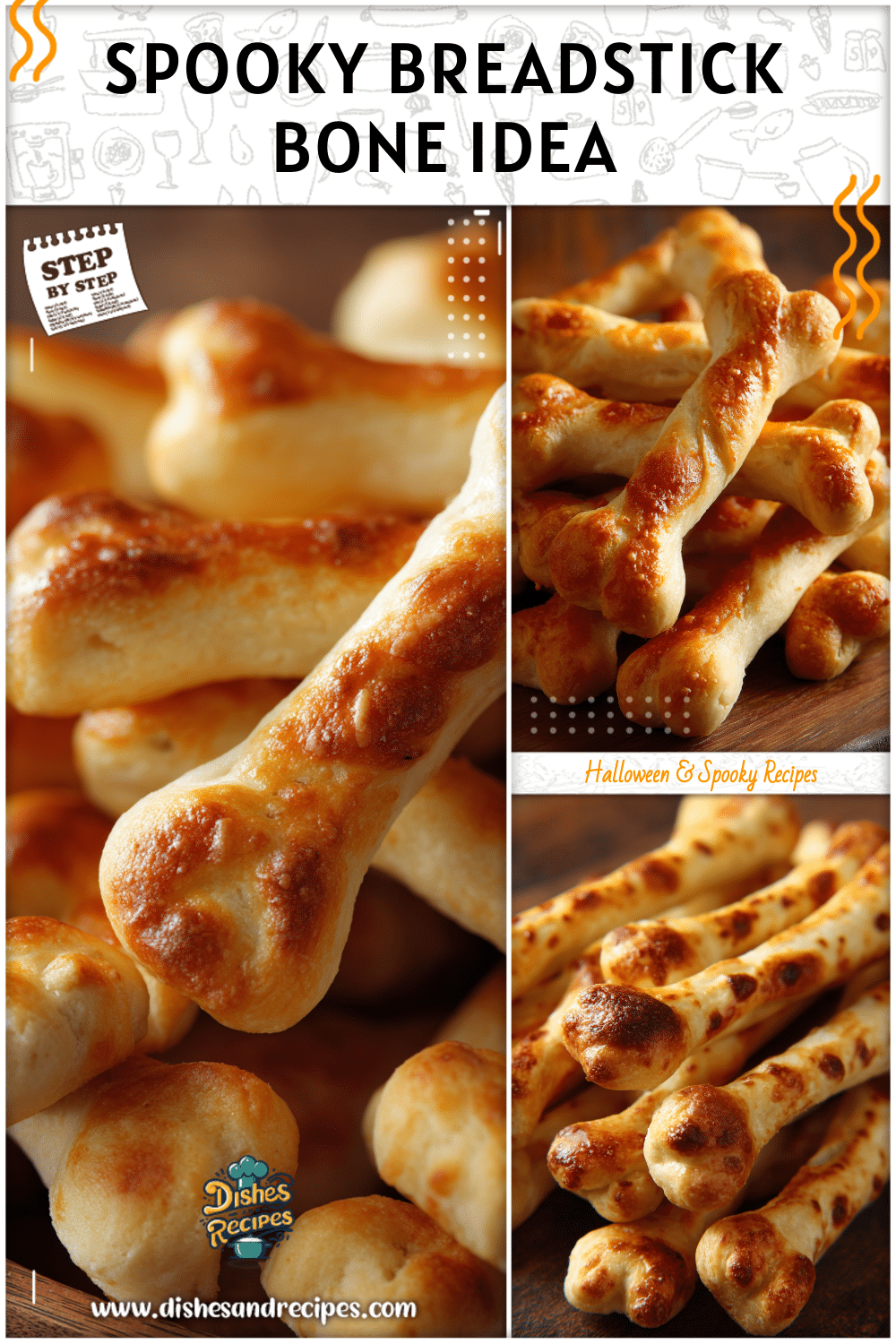Spooky Breadstick Bones: Easy Halloween Appetizer 2 Spooky Breadstick Bones Easy Halloween Appetizer