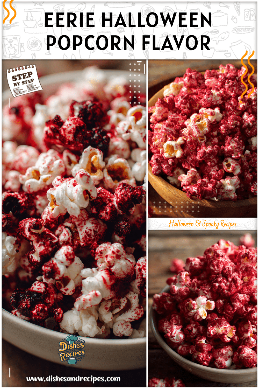 Sweet & Eerie Halloween Popcorn Flavors: Bloody Red Velvet 2 Sweet & Eerie Halloween Popcorn Flavors: Bloody Red Velvet
