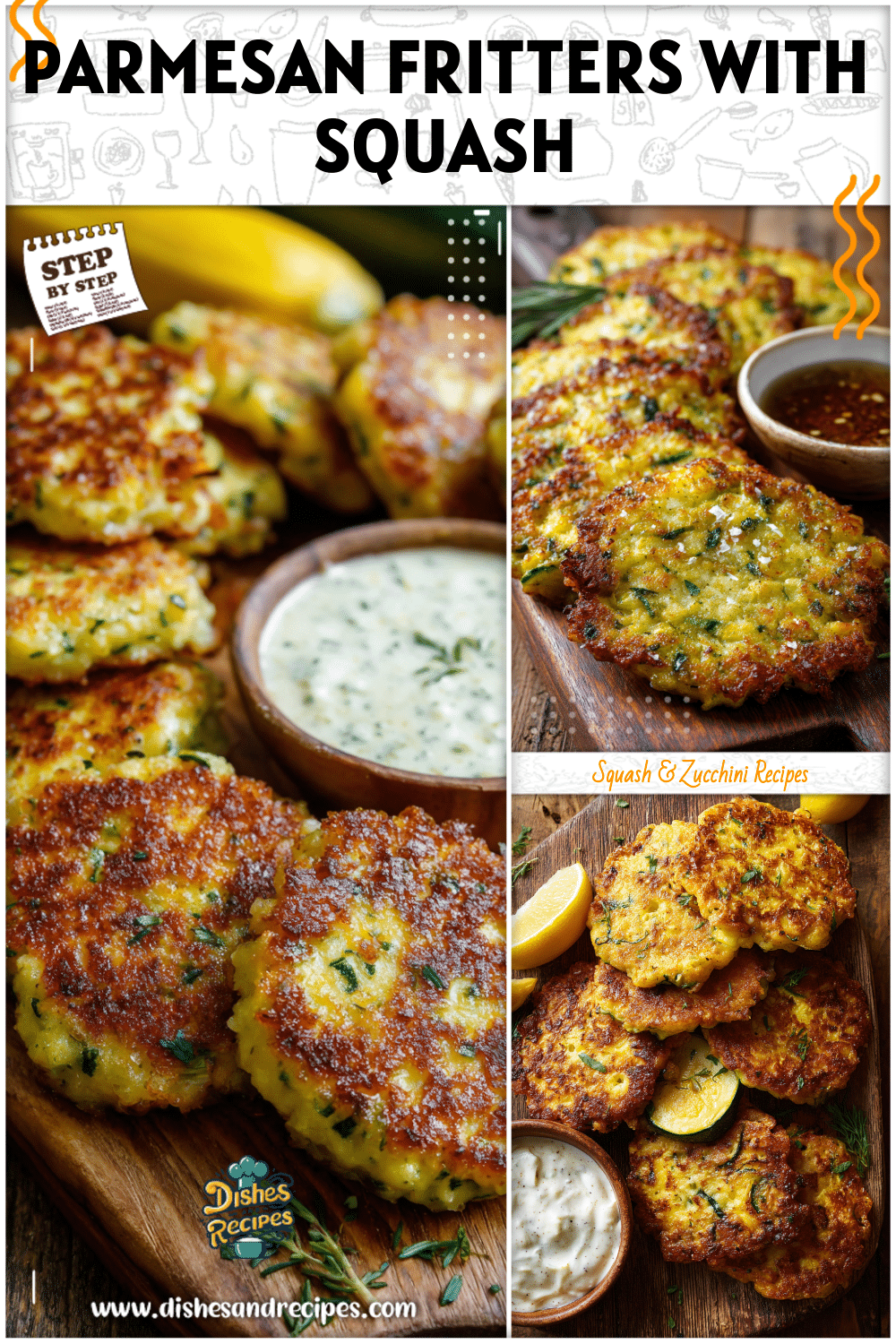 Things To Do With Yellow Squash: Try Parmesan Fritters 2 Things To Do With Yellow Squash Parmesan Fritters