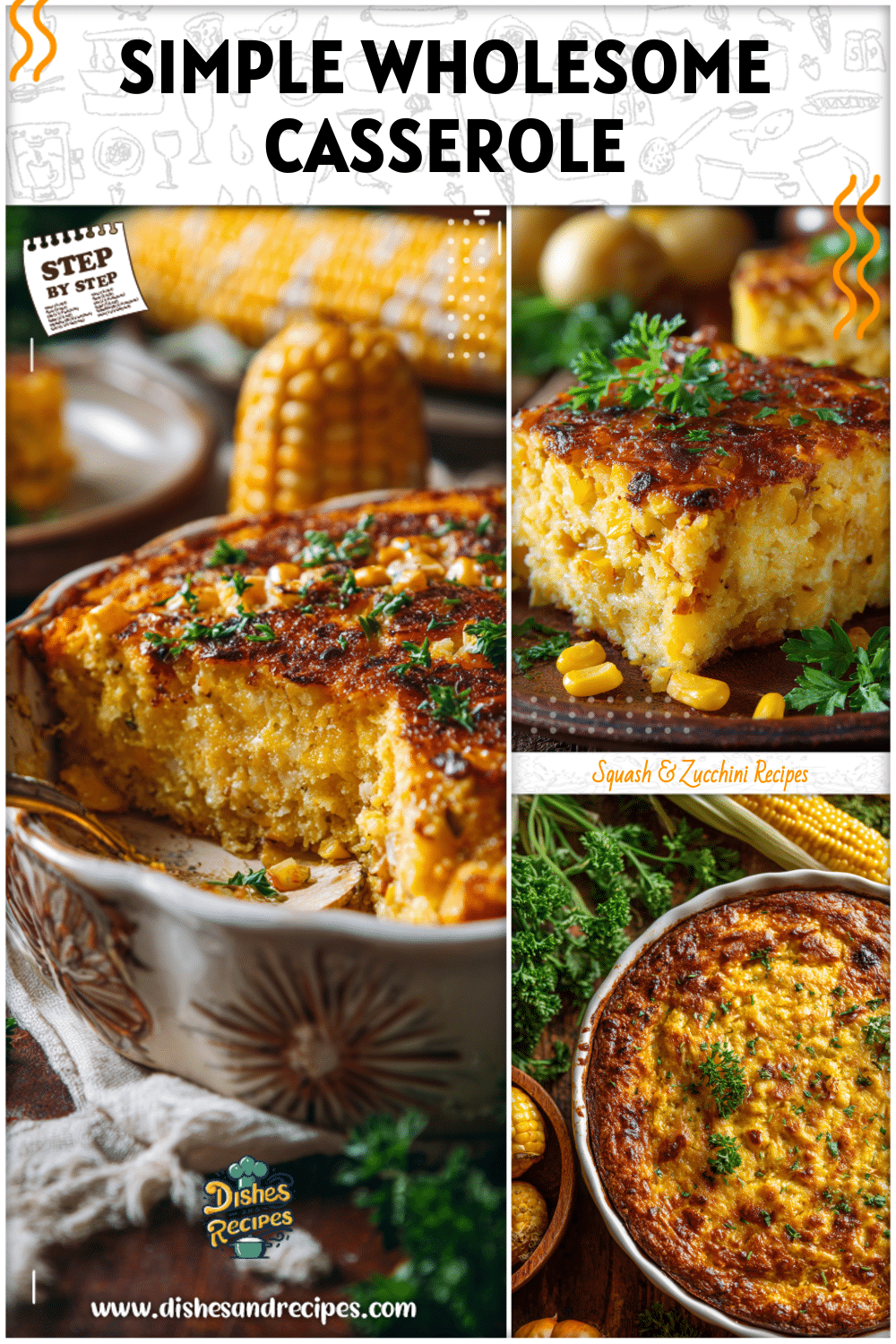 Wholesome Corn Squash Casserole Made Simple 2 Wholesome Corn Squash Casserole Made Simple