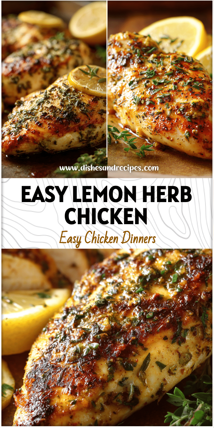 20-Minute Baked Lemon Herb Chicken Breast Recipe 4 20-Minute Baked Lemon Herb Chicken Breast Recipe