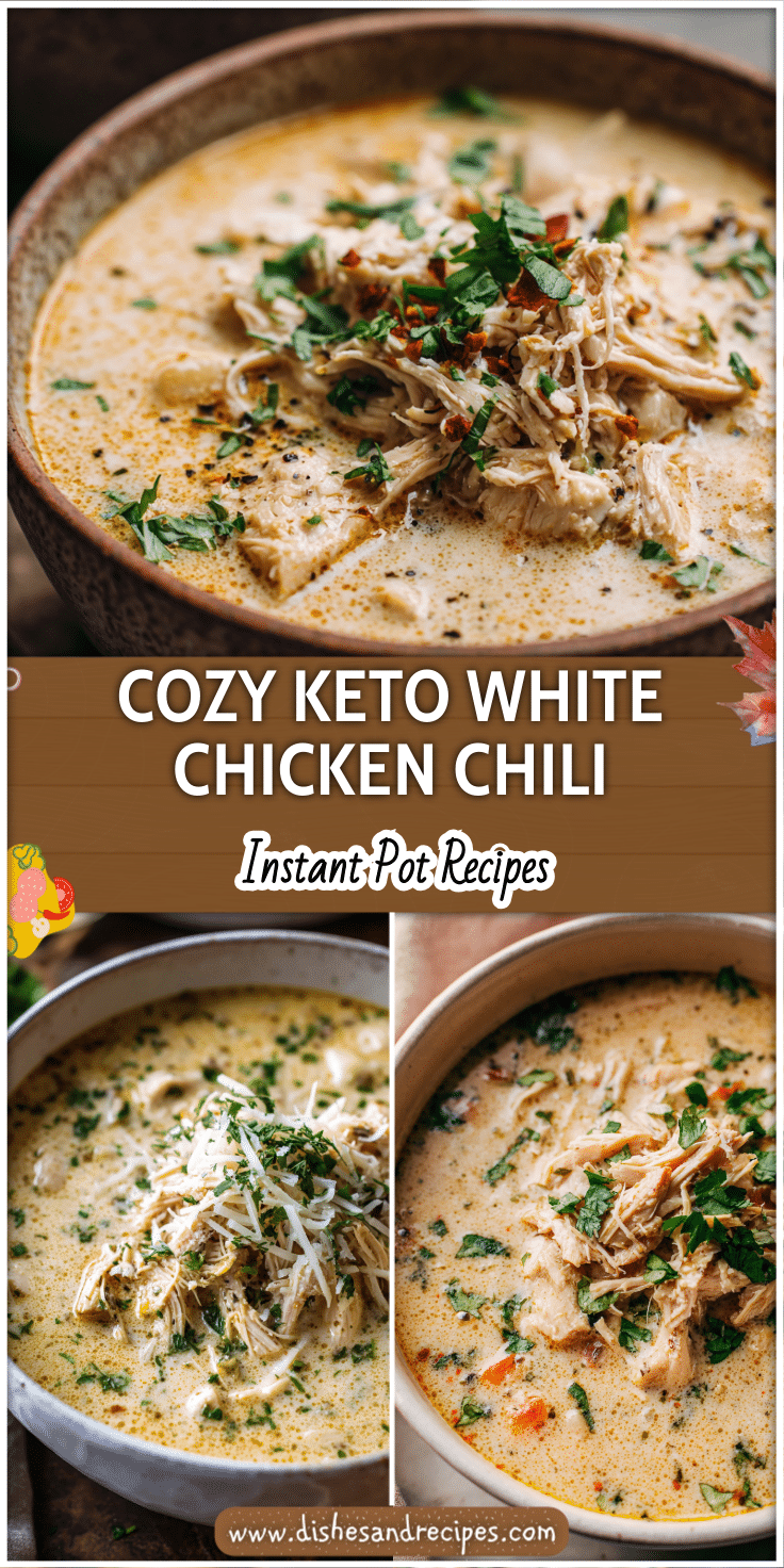 Creamy Keto White Chicken Chili in the Instant Pot 4 Creamy Keto White Chicken Chili in the Instant Pot