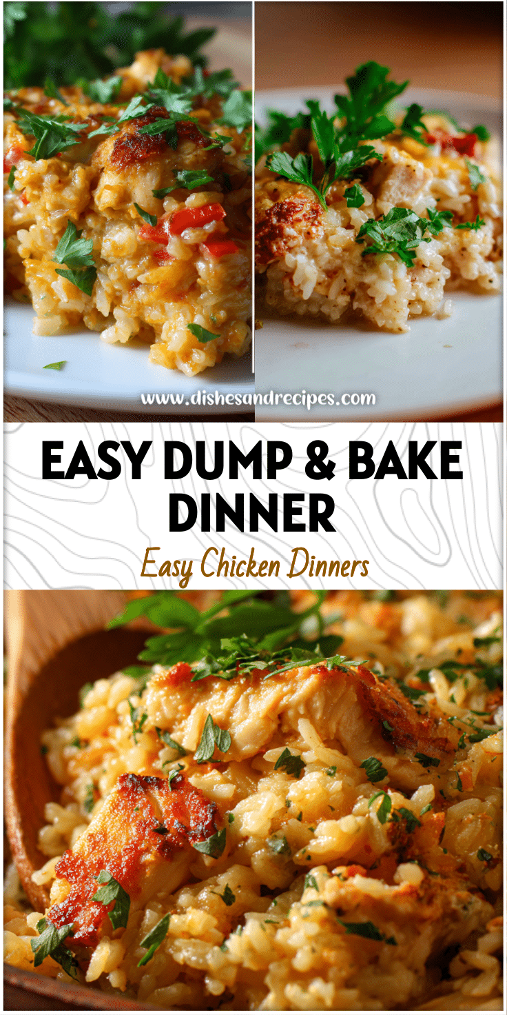 Dump and Bake Chicken and Rice Casserole 4 Dump and Bake Chicken and Rice Casserole