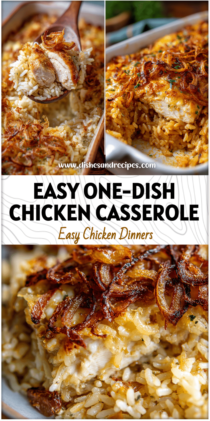 Easy Dump And Bake French Onion Chicken And Rice Casserole 4 Easy Dump And Bake French Onion Chicken And Rice Casserole