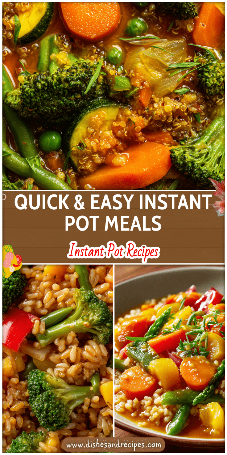 Easy Instant Pot Recipes for Quick Healthy 30 Minute Meals 4 Easy Instant Pot Recipes for Quick Healthy 30 Minute Meals