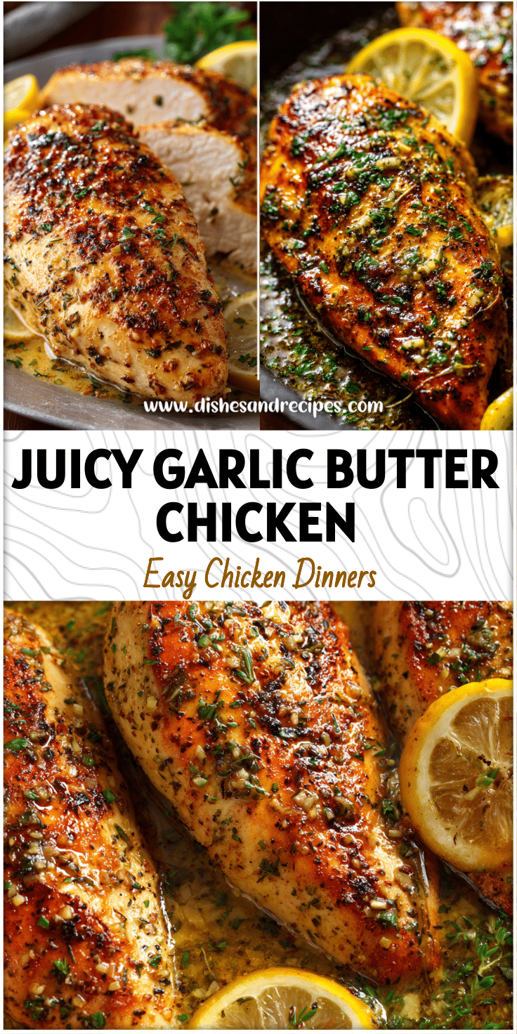 Garlic Butter Baked Chicken Breast Recipe for Juicy Oven Perfection 4 Garlic Butter Baked Chicken Breast Recipe for Juicy Oven Perfection