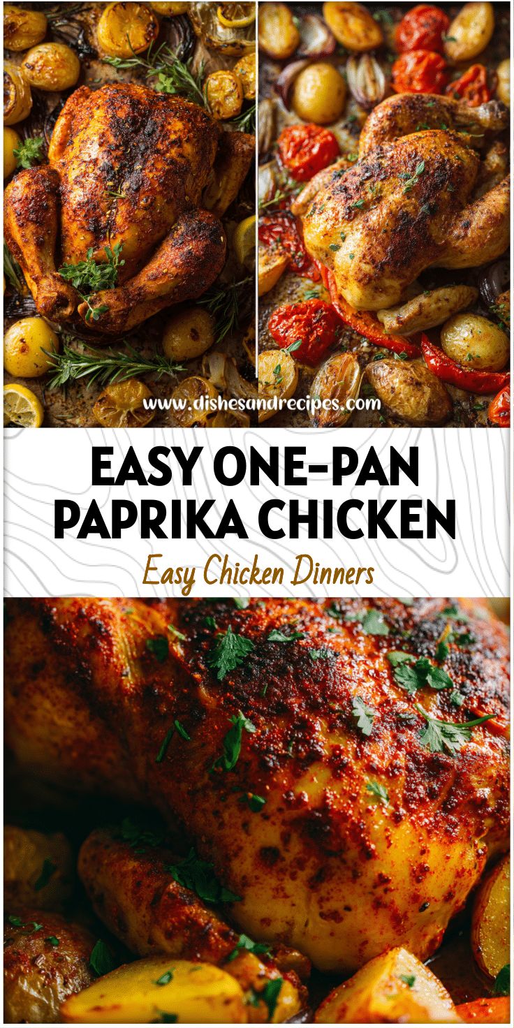 One-Pan Paprika Roast Chicken for Easy Family Dinners 4 One-Pan Paprika Roast Chicken for Easy Family Dinners