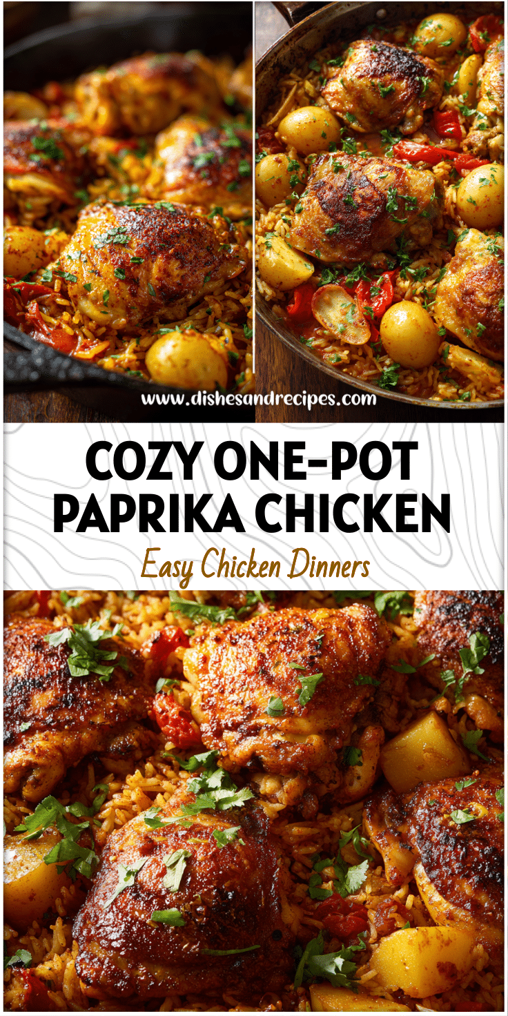 One-Pot Paprika Chicken with Potatoes and Rice 4 One-Pot Paprika Chicken with Potatoes and Rice