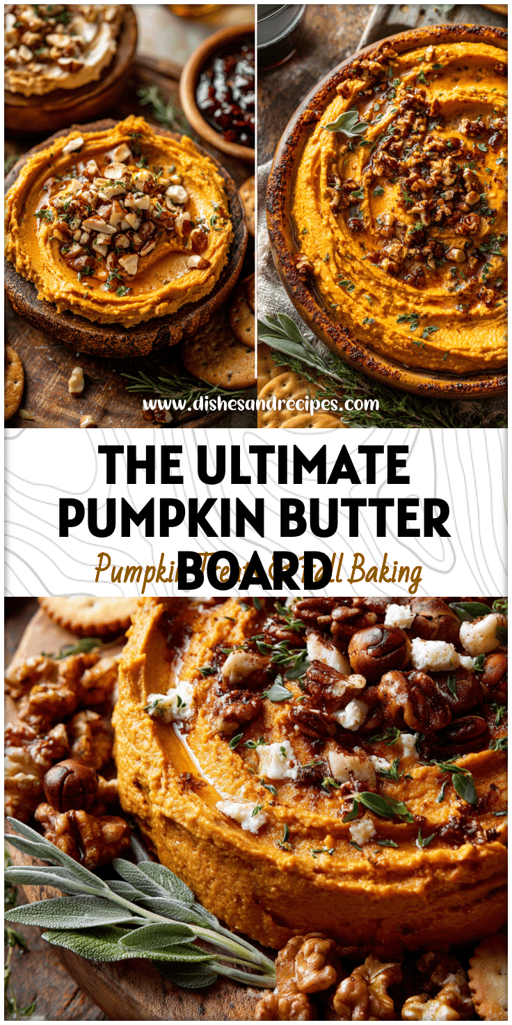 Pumpkin Whipped Brown Butter Board for Thanksgiving