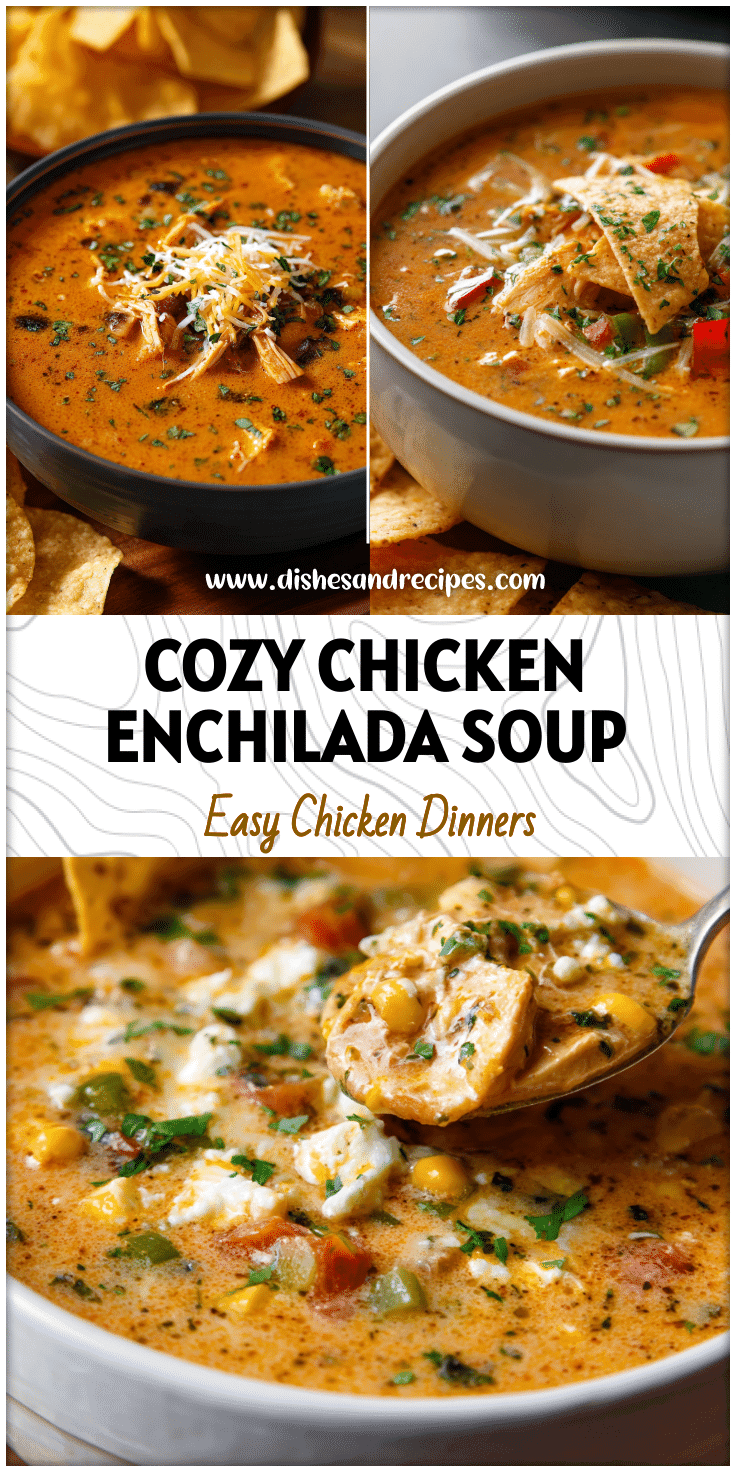 Cozy Chicken Enchilada Soup Recipe for Fall Nights