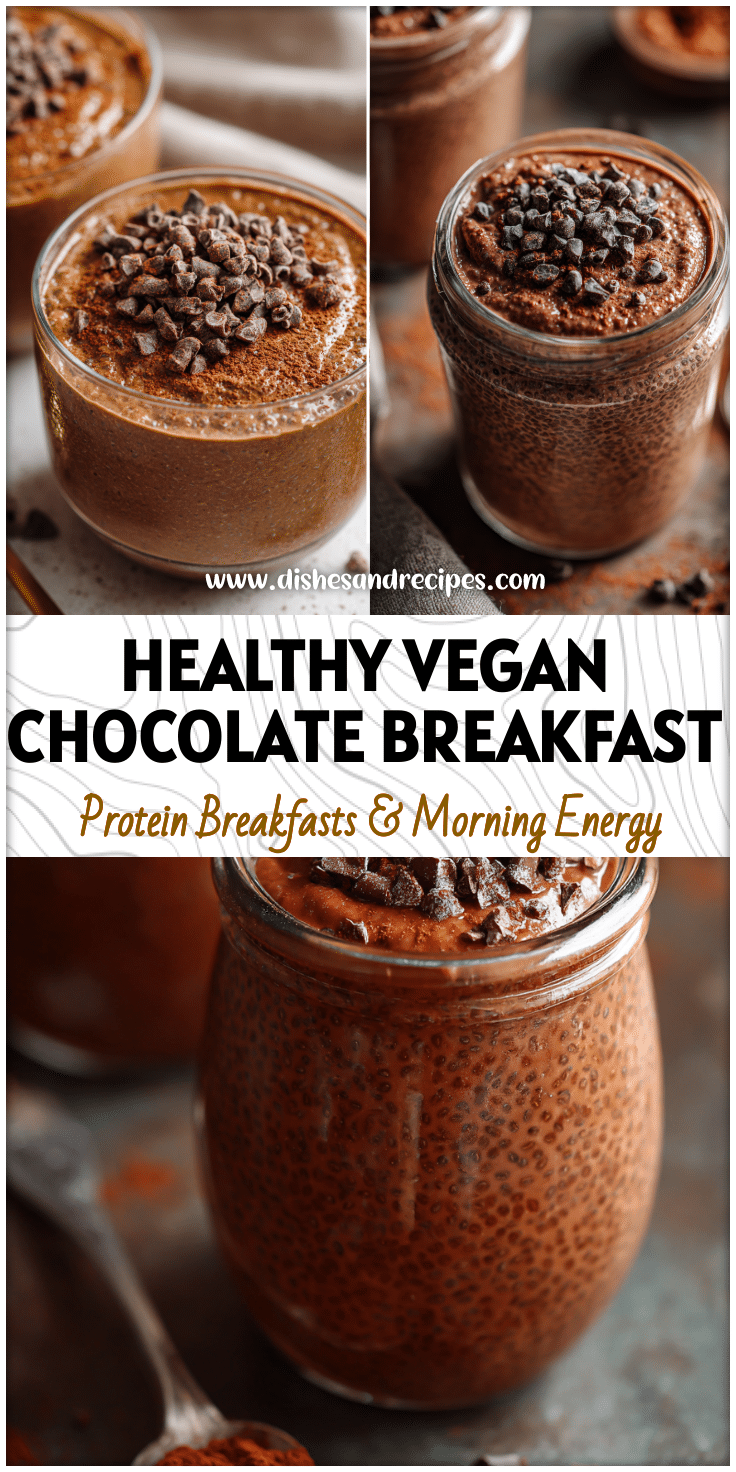 Creamy Chocolate Chia Seed Pudding for a Healthy Vegan Breakfast