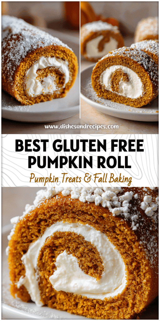 Home 11 Gluten Free Pumpkin Roll with Cream Cheese Filling