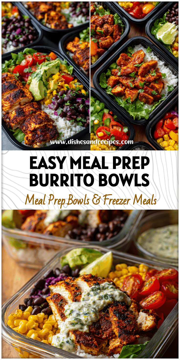 Healthy Mexican Chicken Meal Prep Bowls With Burrito Marinade Flavor Healthy Mexican Chicken Meal Prep Bowls With Burrito Marinade Flavor