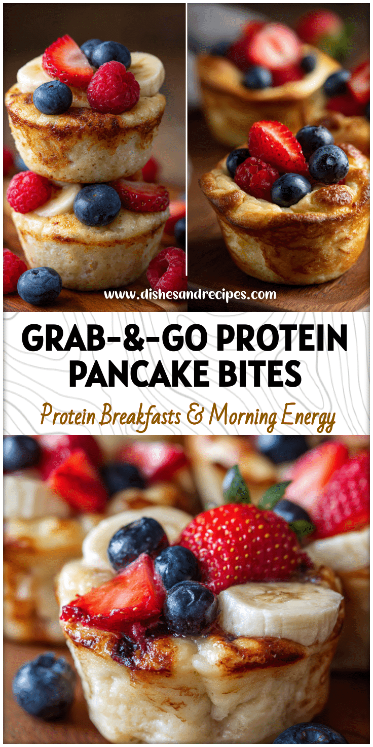 View of Make-Ahead Pancake Muffins Protein Recipe - Easy High-Protein Breakfast ...