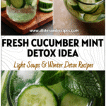 Glass pitcher filled with Infused Cucumber Water and mint, showing refreshing Water Cucumber for party inspiration.