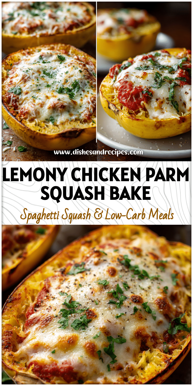 Spaghetti Squash Chicken Parmesan Bake for a Cozy Weeknight Dinner