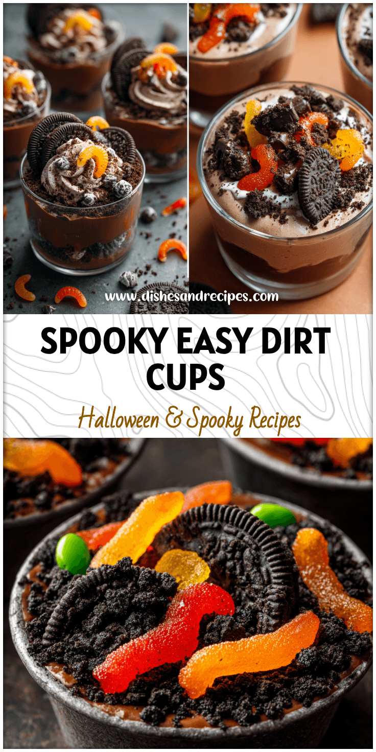 Spooky Halloween Dirt Cups for Easy Party Fun 4 Spooky Halloween Dirt Cups for Easy Party Fun