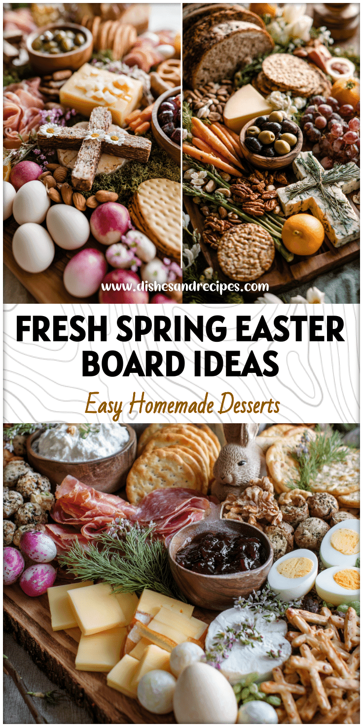 Unique Easter Appetizers and Spring Cheese Board Inspiration
