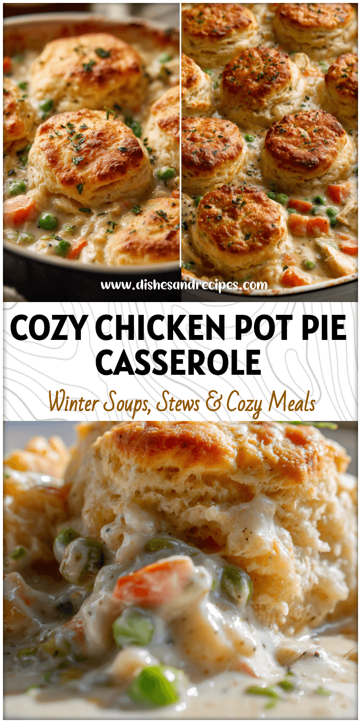 Homestyle Chicken Pot Pie Casserole for Cozy Dinner Ideas