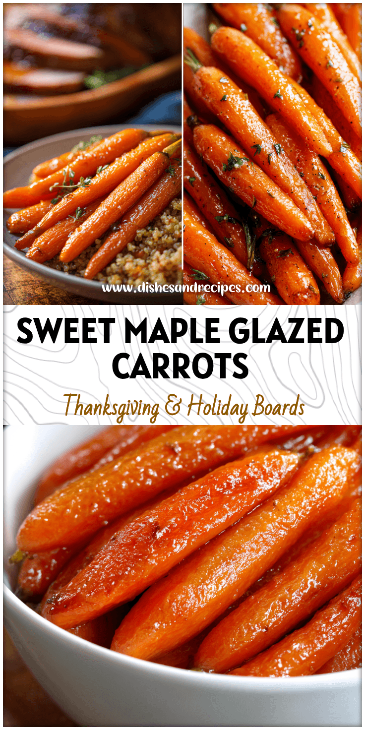Maple Glazed Carrots – Perfect Thanksgiving Side Dish