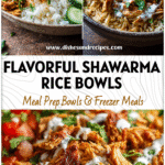 Slow Cooker Chicken Shawarma Rice Bowls for Easy Week Nights 5 A vibrant bowl of Slow Cooker Chicken Shawarma Rice with spices and vegetables for easy weeknight dinners.