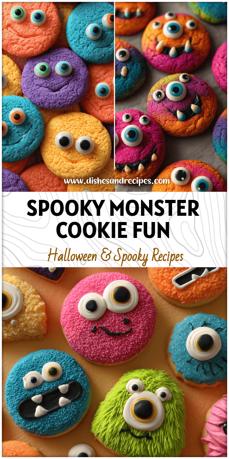 Spooky & Fun Halloween Monster Cookies for Kids