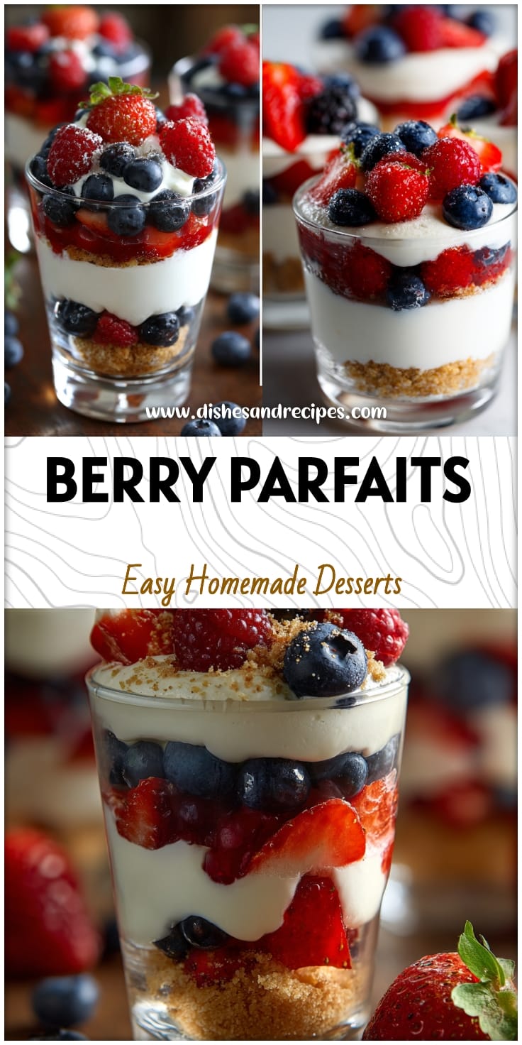 Red, White & Blue Berry Parfaits: Easy Patriotic Dessert Cups 14 Red, White & Blue Berry Parfaits: Easy Patriotic Dessert Cups
