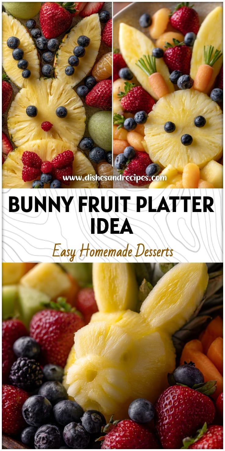 Easter Bunny Fruit Tray: A Fun & Healthy Idea for Your Celebration