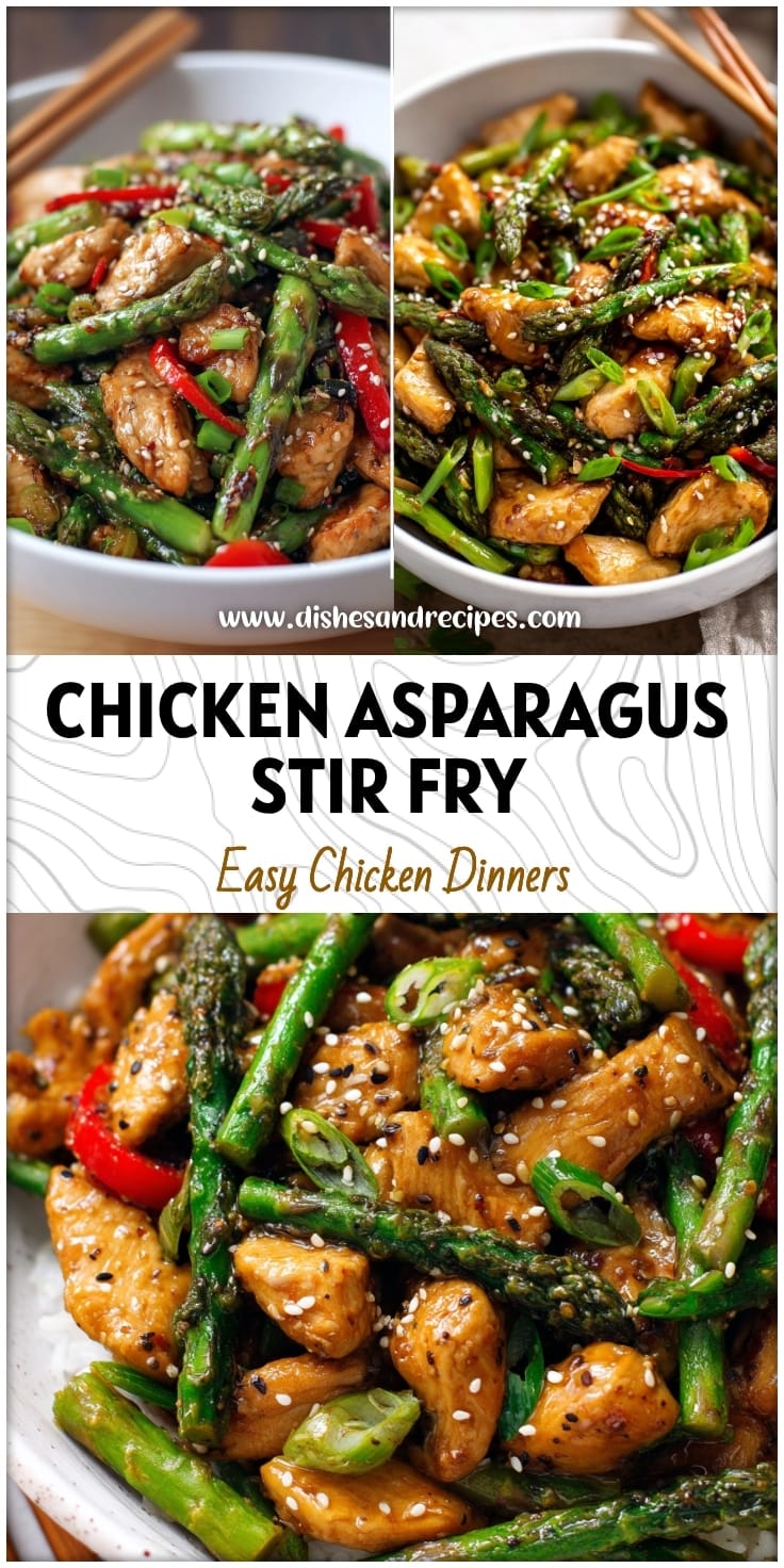 Healthy Chicken & Asparagus Stir Fry Recipe